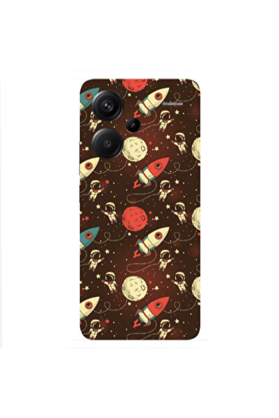 Other Xiaomi Redmi Note 13 Pro+ 5G Stars and astronaut Transparent Silicone T...