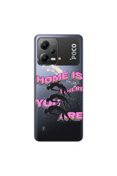 Other Xiaomi Poco X5 Home Is Where Transparent Silicone TPU Θήκη