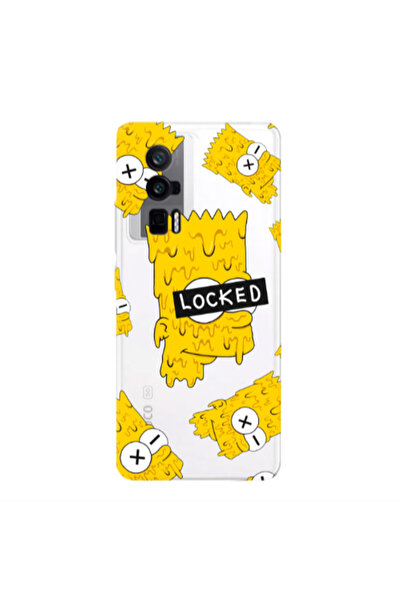 Other Xiaomi Poco F5 Pro Bart Simpson Transparent Silicone TPU Θήκη