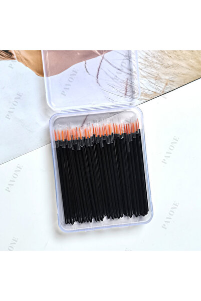 Pavone 50 Adet Kutulu Tek Kullanımlık İnce Uçlu Eyeliner ve Kalıcı Makyaj Fır...