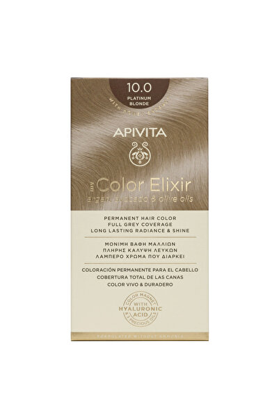 Apivita My Color Elixir Μόνιμη Βαφή Μαλλιών N10 Ανοιχτό Ξανθό