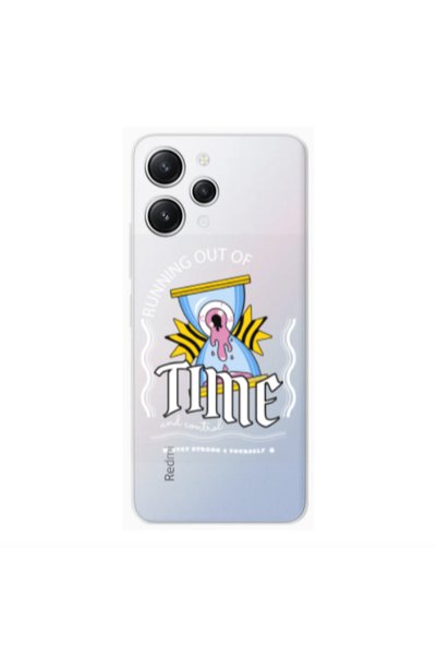 Other Xiaomi Redmi 12 Running out of time Transparent Silicone TPU Θήκη