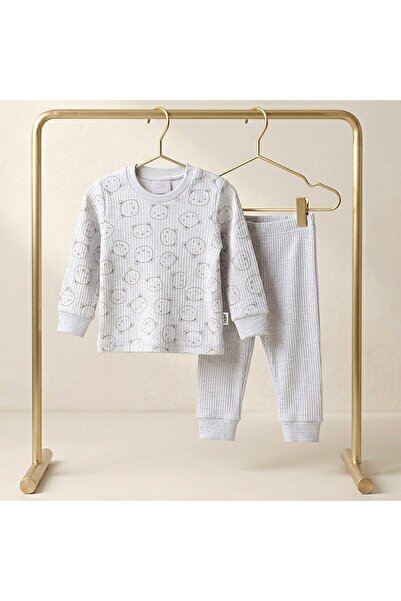 Sebi Bebe Teddy Bear Head Pajama Set 9323