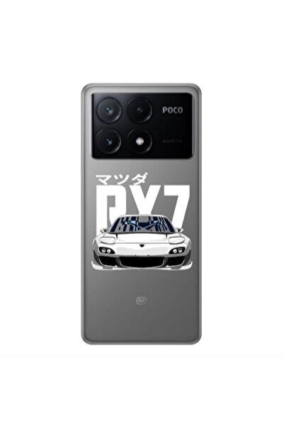 Other Xiaomi Poco X6Pro 5G Car Rx7 Transparent Silicone TPU Θήκη