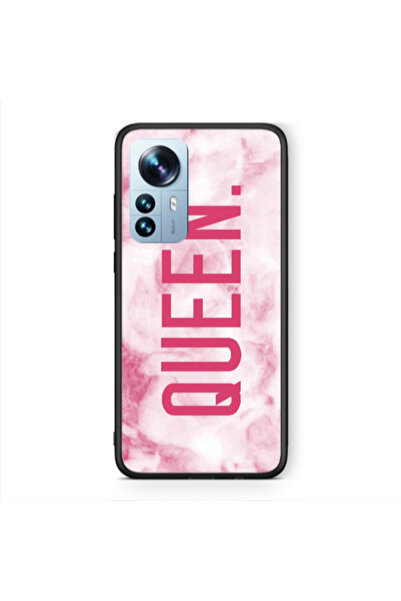 Other Xiaomi Mi 12 Pro Marble Queen Black Glossy Θήκη