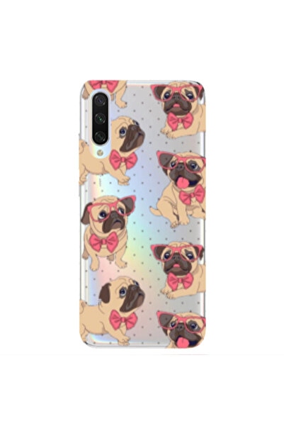 Other Xiaomi Mi 9 Lite Dog Spectacled Transparent Silicone TPU Θήκη