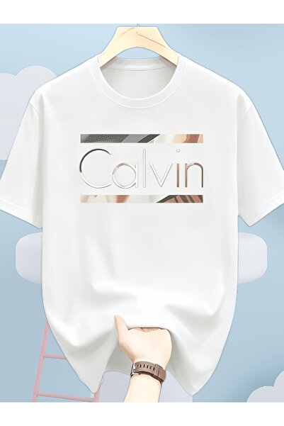 252611 Summer Loose Drop-shoulder Casual T-shirt with Stylish Square Letter D...