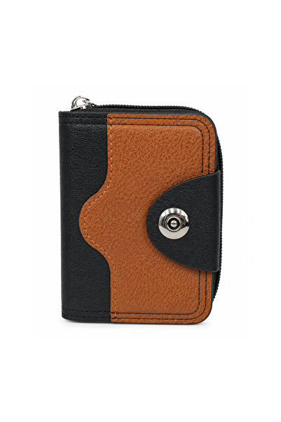 Lacoz BVETS Edition Premium PU Leather Card Holder Wallet with Zipper Coin Po...