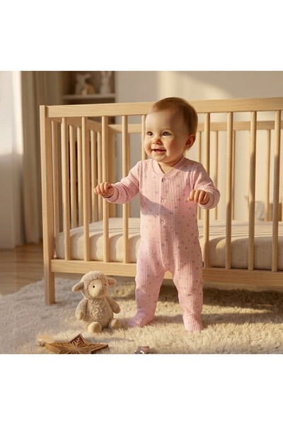 Sebi Bebe Yıldızlı Patikli Tulum 1131