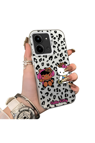 Hontinga Redmi 15C 5g Compatible Silicone Edge Hard Back Case Couple Phone Ca...