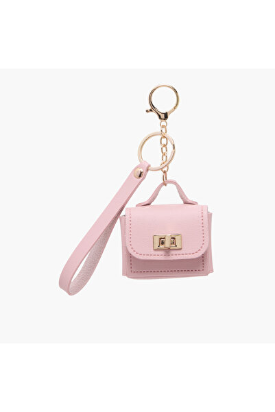 Lifestyle Keychain with Purse Charm