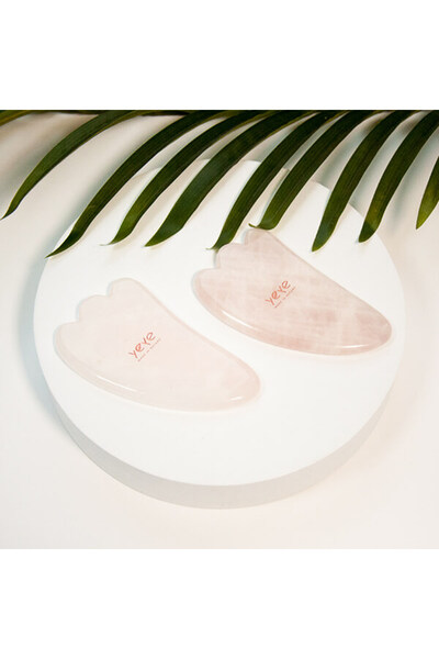 YEYE Made In Nature Piatră Gua Sha pentru masaj și relaxare – Piatră de picio...