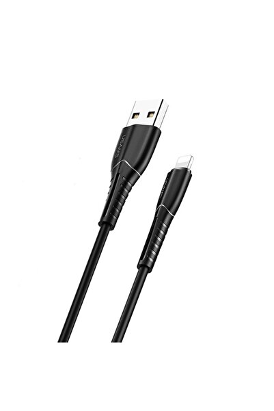 Usams Cablu U35 USB-A la Lightning 2A 1m Negru