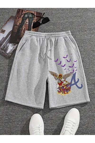 bellanova Hanangiyim Unisex Daily Combed Cotton Elastic Shorts
