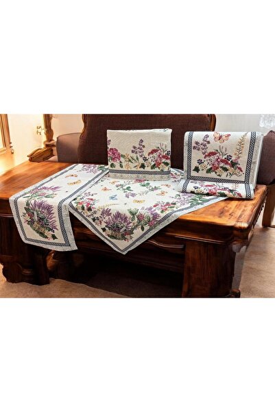 Linea Home ΣΕΤ 5 ΤΕΜΑΧΙΩΝ ΥΦΑΣΜΑΤΙΝΑ ΠΙΕΣΤΙΝΑ ΝΤΑΜΑΣΚΙΑΣ ΛΕΒΑΝΤΕ Τ