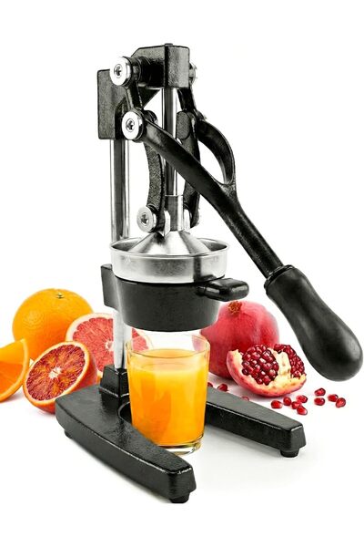 Eurolux Ultra-Premium Cast Iron Juicer | Extra-Large, Heavy Duty, Commercial ...