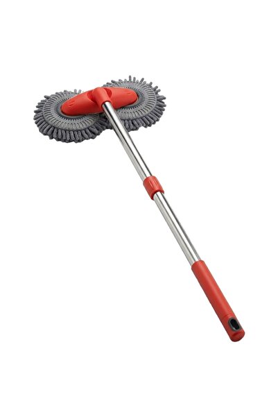 NEXTLY Mop extensibil pentru spălarea mașinii cu 2 capete rotative, NEXTLY, 6...