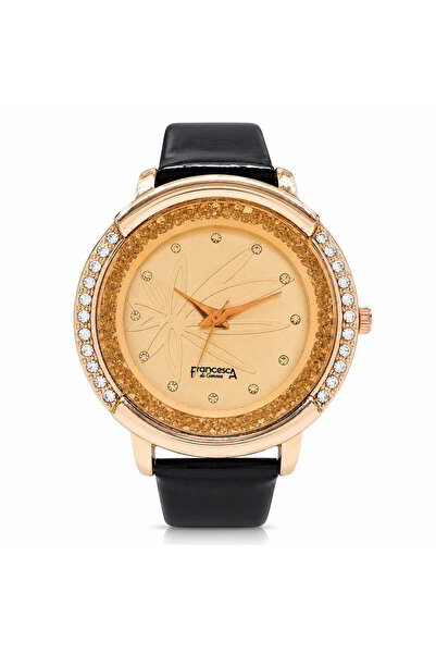 Watch Ceas pentru femei, Casual, Francesca di Geneva, Negru, FF428