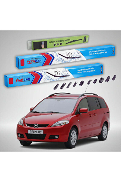 TEAMCAR Wipers Mazda 5 CR 2005-2008 | Front and Rear Set Flat Premium – TeamCar®