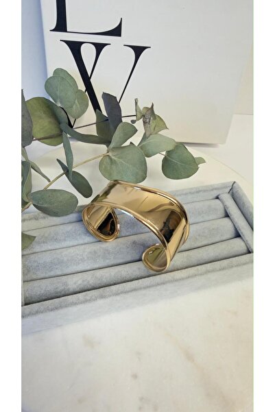 bijoux uniques New Season Gold Thick Steel Bracelet