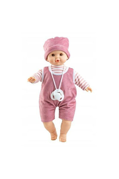 Paola Reina Papusa bebelus Alex 36 cm, cu sunet de plans, din vinil, cutie de...