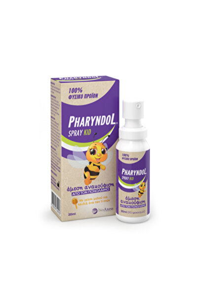 Pharyndol Spray Kid | Σπρέυ για Άμεση Ανακούφιση από τον Πονόλαιμο με Γεύση Μ...