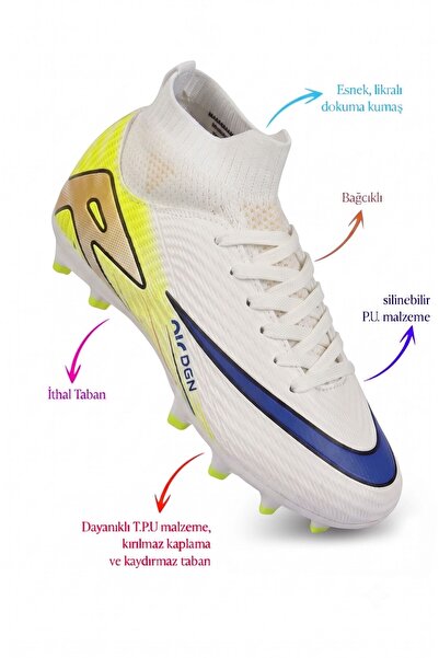 AlbiShoes Boys' Football Field Boots, Quality Imported Sole, Flexible, Foot-F...