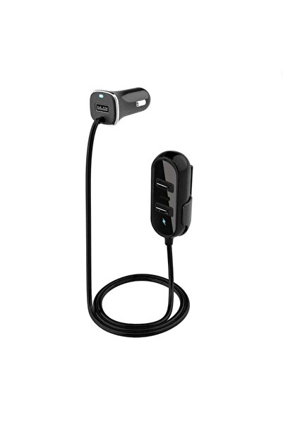 streetwize Incarcator auto telefon 12V, cu cablu extensie, 3xUSB , 1xUSB C, l...