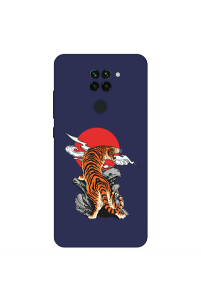 Other Xiaomi Redmi Note 9 Angry Gorilla Dark blue Colored Silicone TPU Θήκη