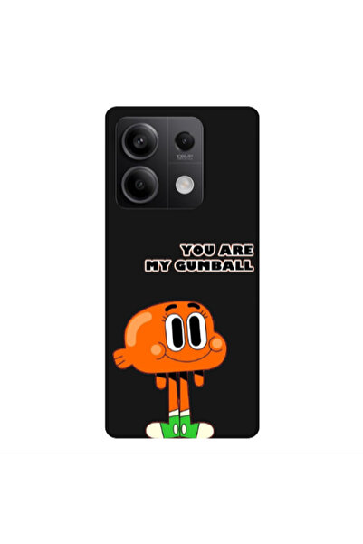 Other Xiaomi Redmi Note 13 5G You are my gumball Black Colored Silicone TPU Θήκη