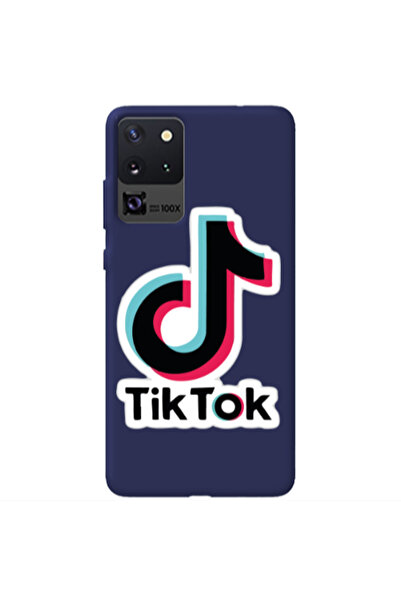 Other Samsung S20 Ultra Tik Tok Dark blue Colored Silicone TPU Θήκη