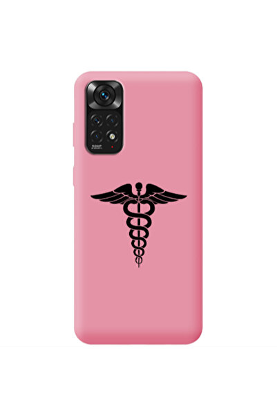 Other Xiaomi Redmi Note 11 4G Medical Spa Pink Colored Silicone TPU Θήκη