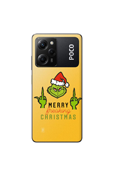 Other Xiaomi Poco X5 Pro Merry Christmas44 Transparent Silicone TPU Θήκη