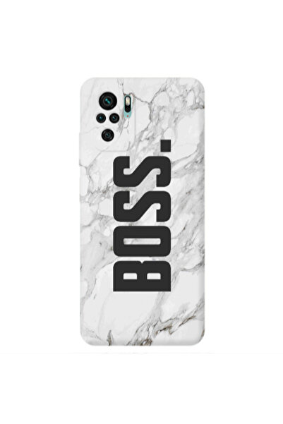 Other Xiaomi Redmi Note 10S Marble Boss Transparent Silicone TPU Θήκη