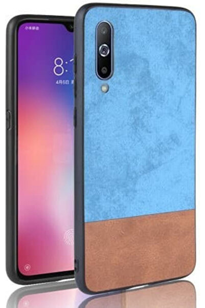 OEM Κομψή Δίχρωμη Θήκη Σιλικόνης Xiaomi Mi 9 Μπλε Καφέ Κωδικός: 01XIA0785