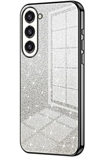 OEM Λαμπερή Μαύρη Θήκη Πλάτης Σιλικόνης (Galaxy S23+) Κωδικός: 01SAM3854