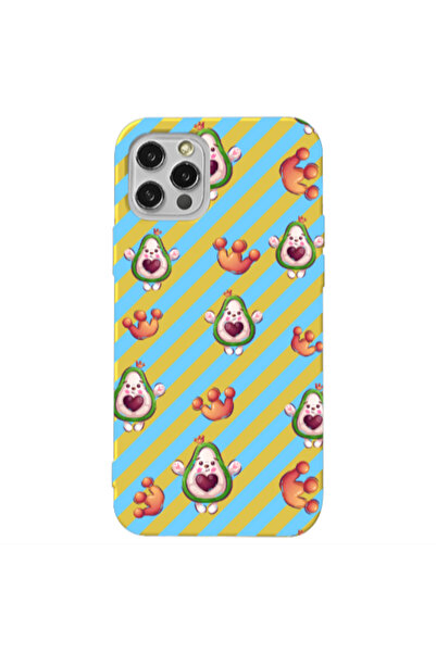 Other Apple iPhone 12 Pro king avocado Yellow Colored Silicone TPU Θήκη