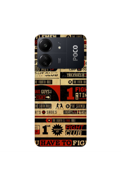 Other Xiaomi Poco C65 Night at Transparent Silicone TPU Θήκη