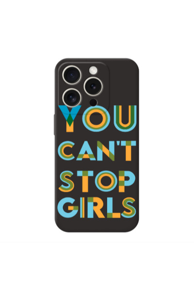 Other Apple Iphone 16 Pro Max You Cant Stop Girls Black Colored Silicone TPU ...