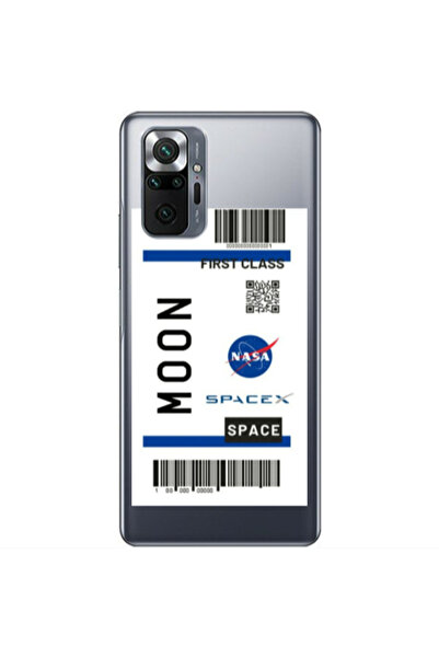 Other Xiaomi Redmi Note 10 Pro Max Moon spacex Transparent Silicone TPU Θήκη