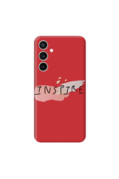 Other Samsung S24 Plus Inspire Red Colored Silicone TPU Θήκη