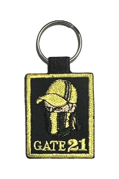 OEM Υφασμάτινο Μπρελόκ Τετράγωνο Πλαίσιο "gate 21"