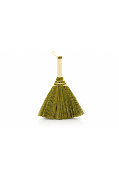 Arabamakss Mini Broom Design Door Ornament - Wicker Handle - Handmade Rustic ...