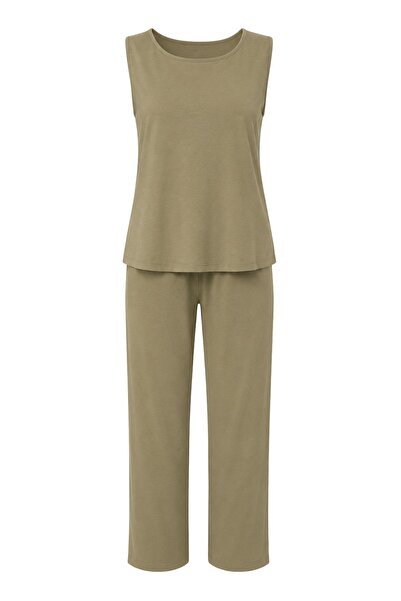 Hiccup MIXRAY Set top fără mâneci și pantaloni evazați