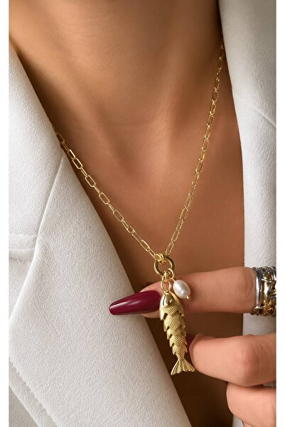 Store Diva Charm Fishy Luck Necklace