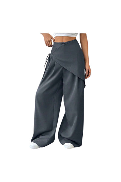 OEM Pantalon sport dama, gri, masura XL