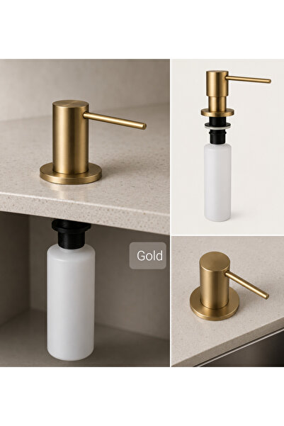 titanium design Built-In Soap Dispenser Kitchen/Bathroom
