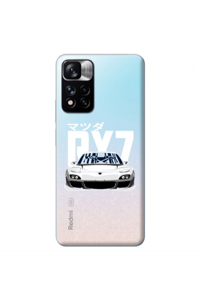 Other Xiaomi Redmi Note 11 Pro 5G Car Rx7 Transparent Silicone TPU Θήκη