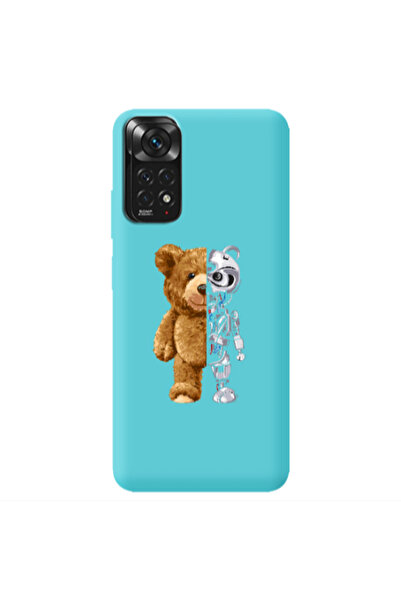 Other Xiaomi Redmi Note 11 4G Glacier Turquoise Colored Silicone TPU Θήκη
