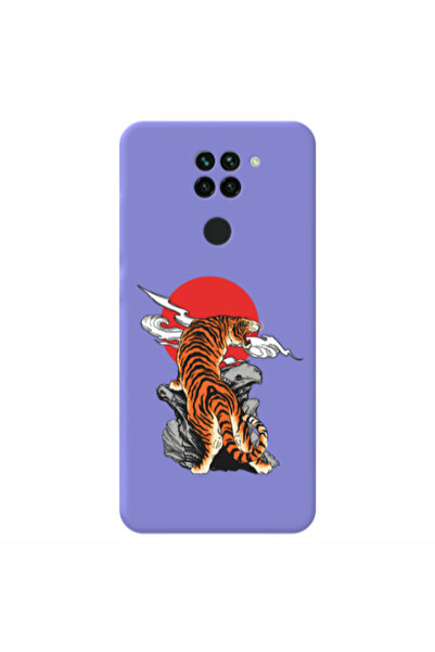 Other Xiaomi Redmi Note 9 Angry Gorilla Purple Colored Silicone TPU Θήκη